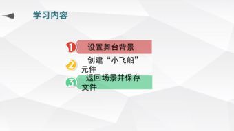 小學信息技術(shù)河科版第九課滑行的飛船 一